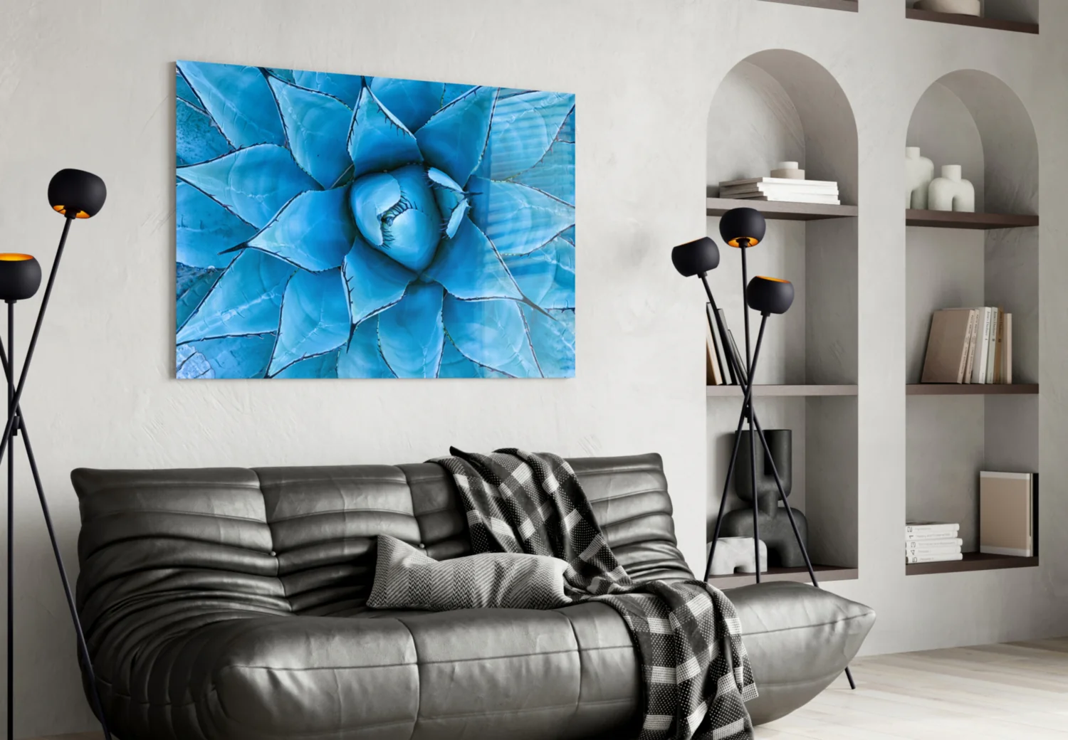 Micro Flower Glass Wall Art - Image 4