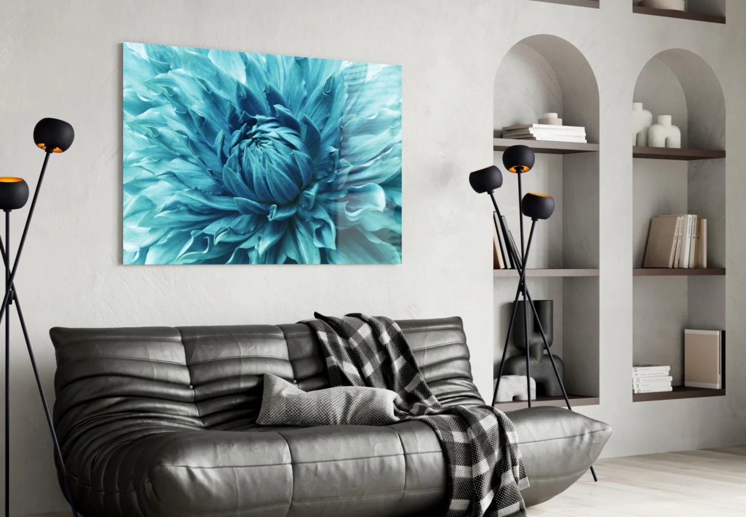 Micro Flower Glass Wall Art - Image 4