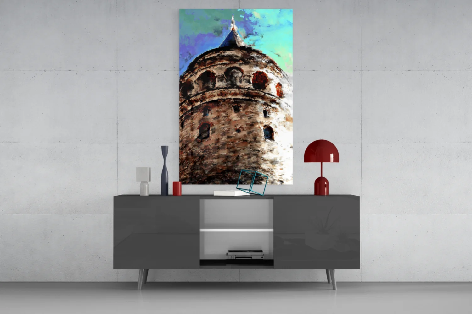Galata Glass Wall Art - Image 8