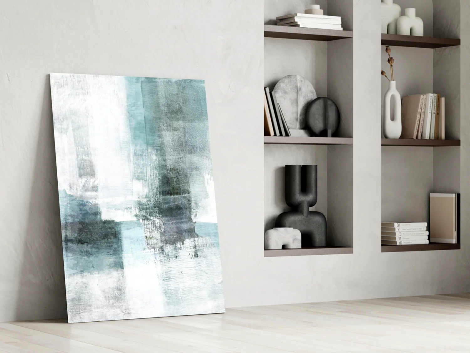 Abstract Glass Wall Art - Image 6