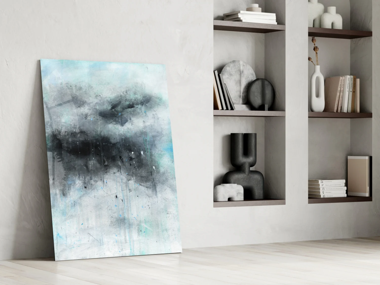 Abstract Glass Wall Art - Image 6