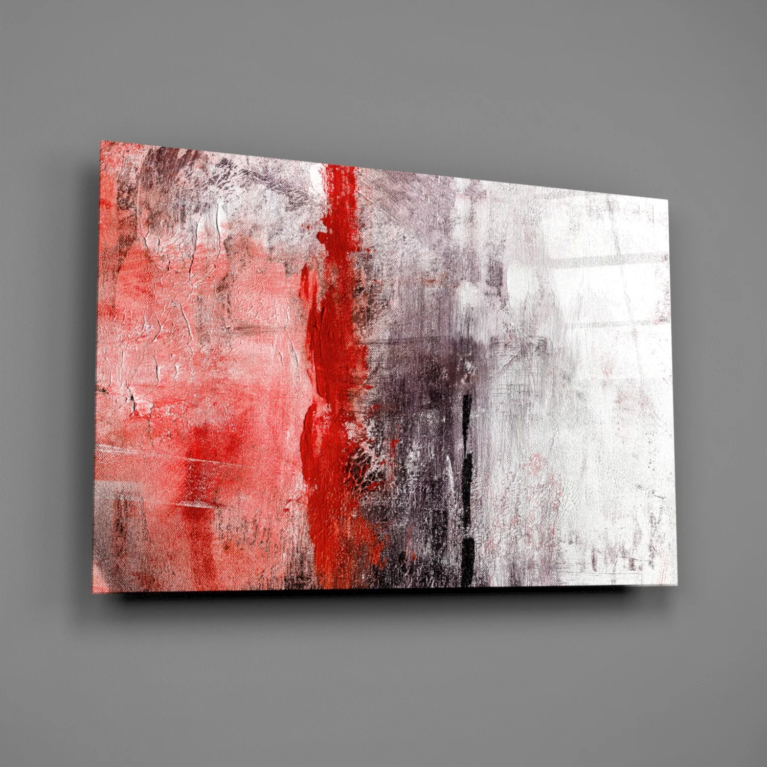 Abstract Glass Wall Art - Image 2
