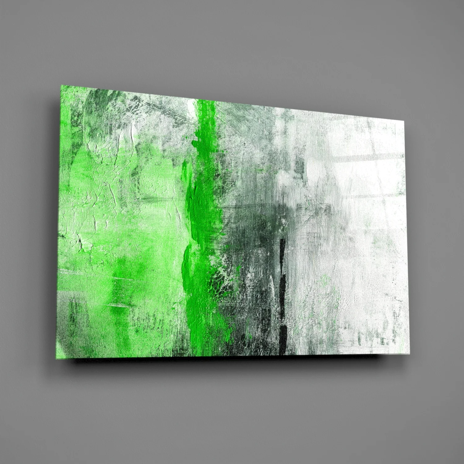 Abstract Glass Wall Art - Image 2