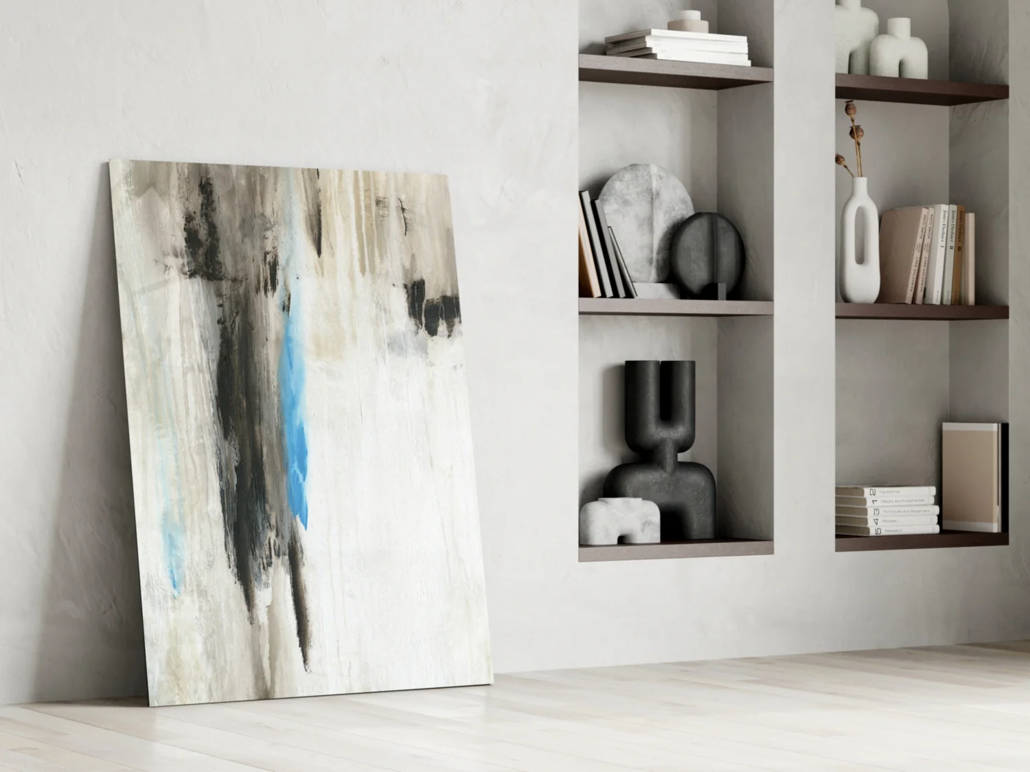 Abstract Glass Wall Art - Image 6
