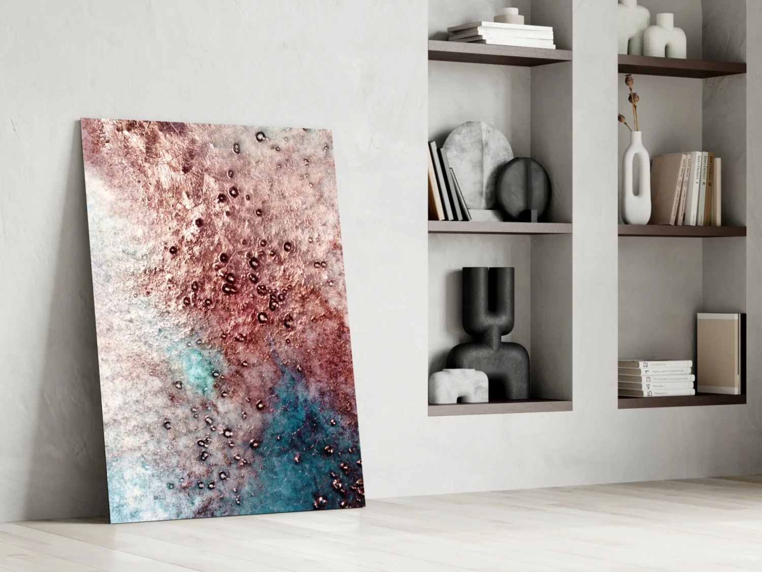 Abstract Glass Wall Art - Image 6