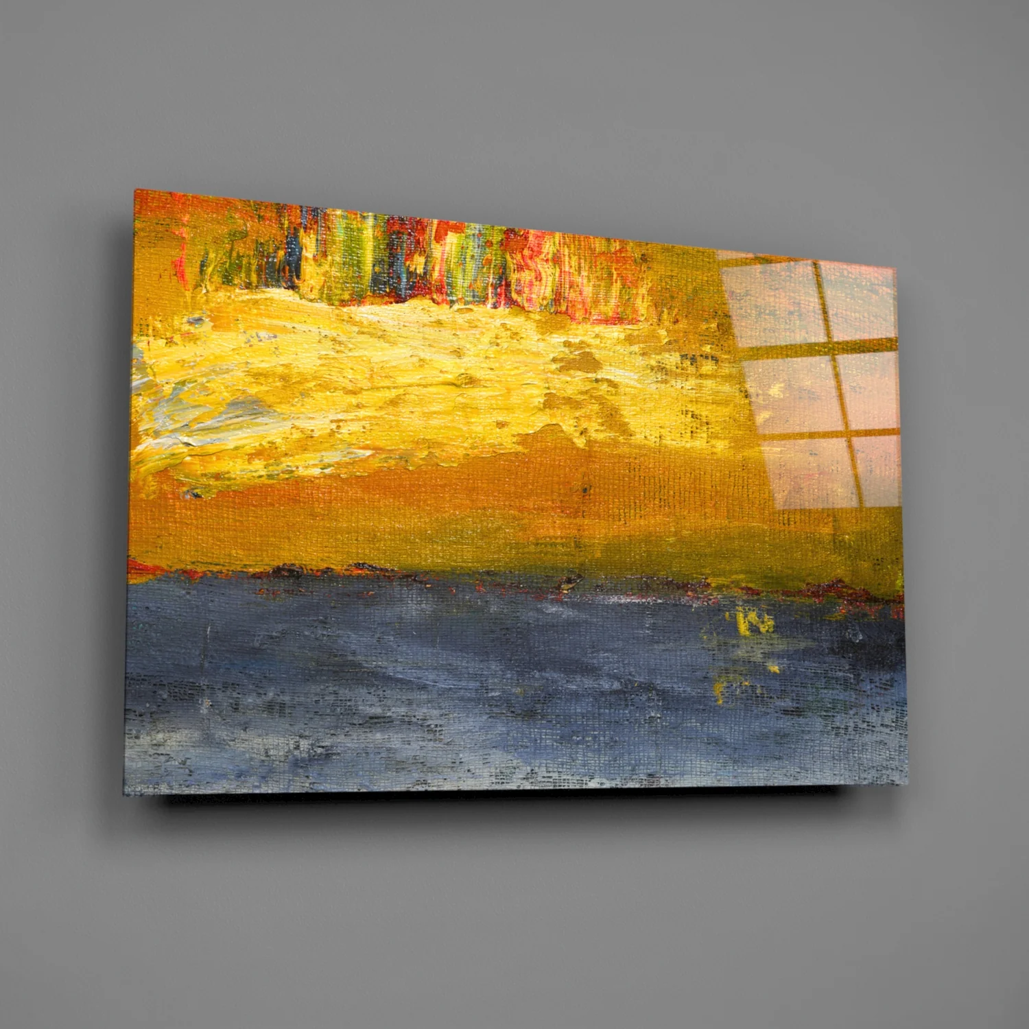 Abstract Glass Wall Art - Image 2