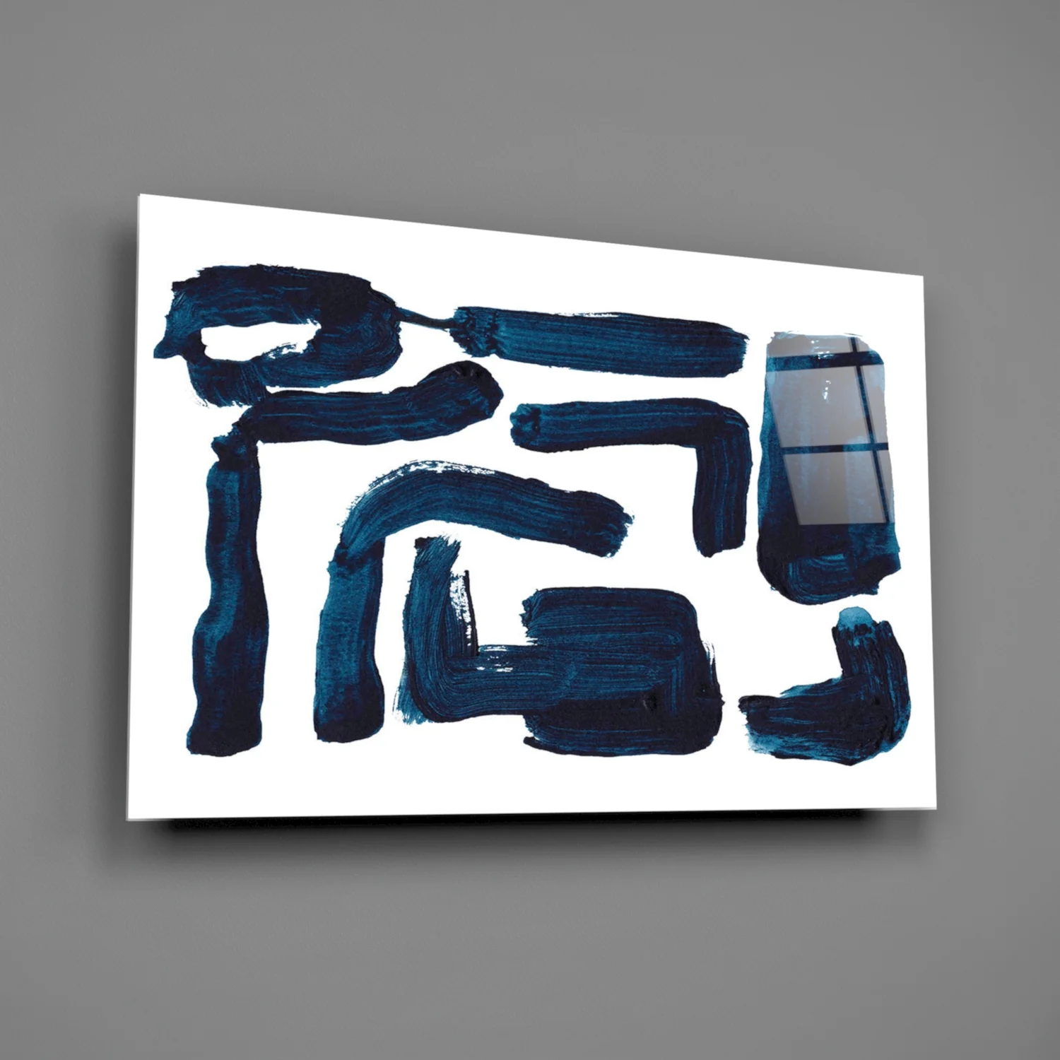 Lines Glass Wall Art - Image 2