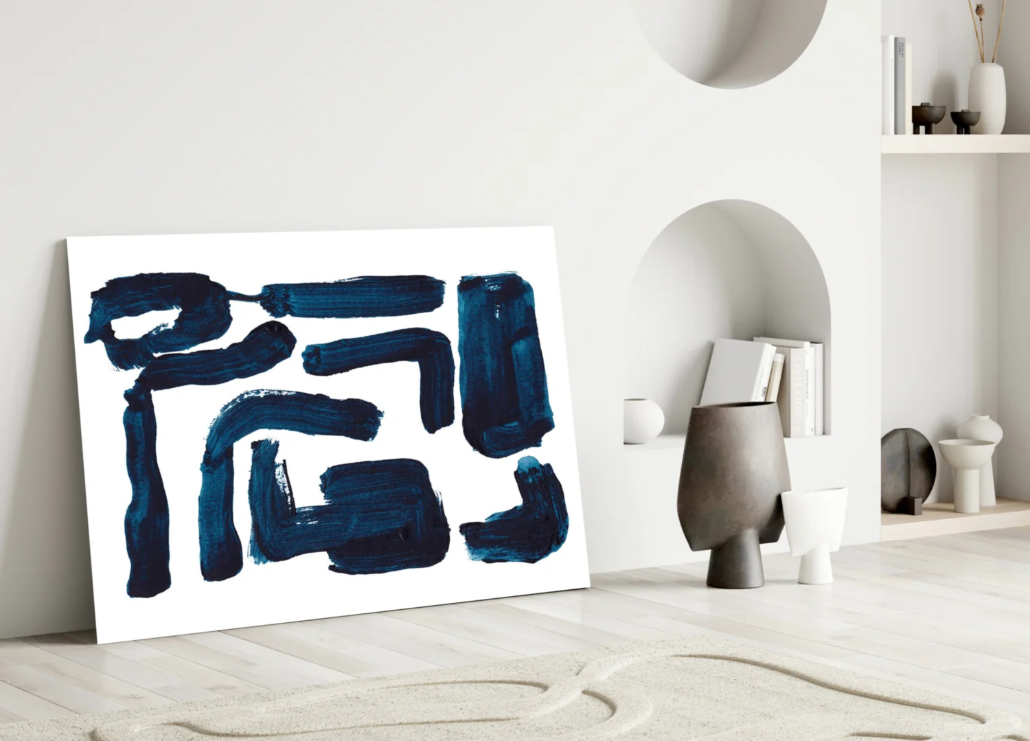 Lines Glass Wall Art - Image 3