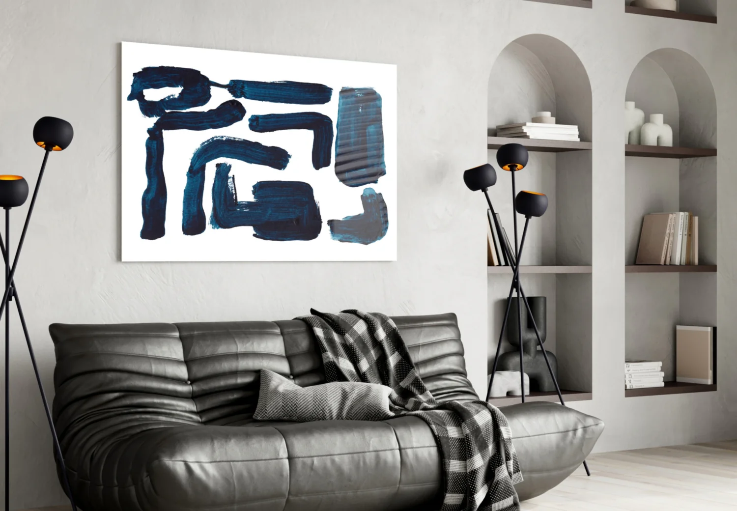 Lines Glass Wall Art - Image 4