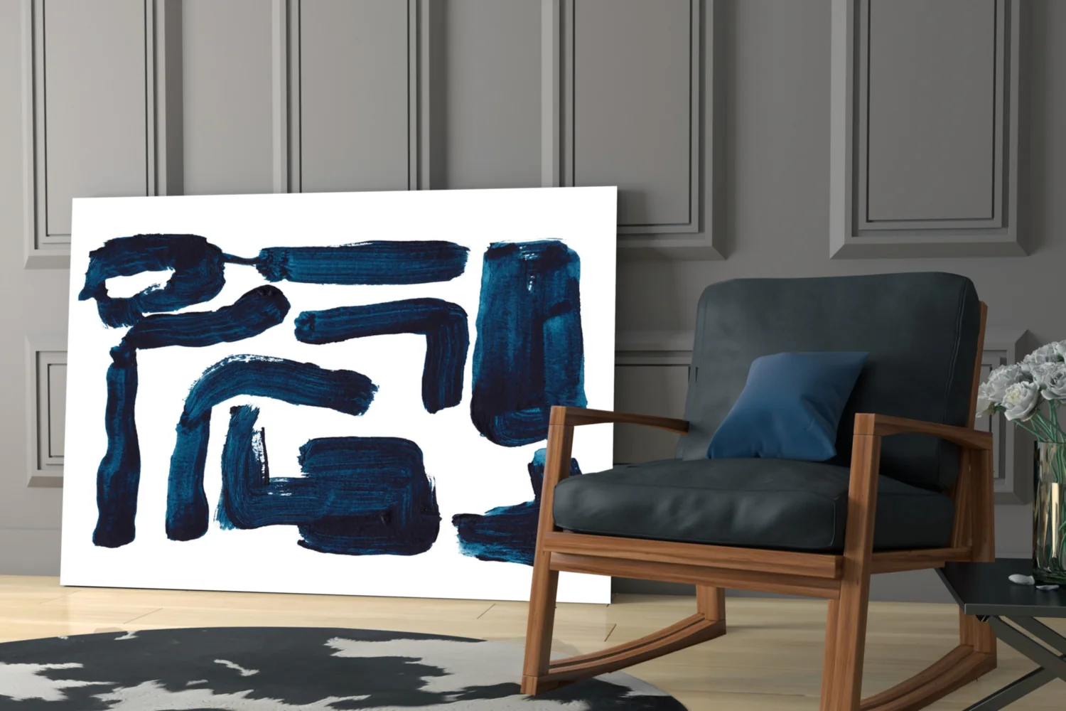 Lines Glass Wall Art - Image 6