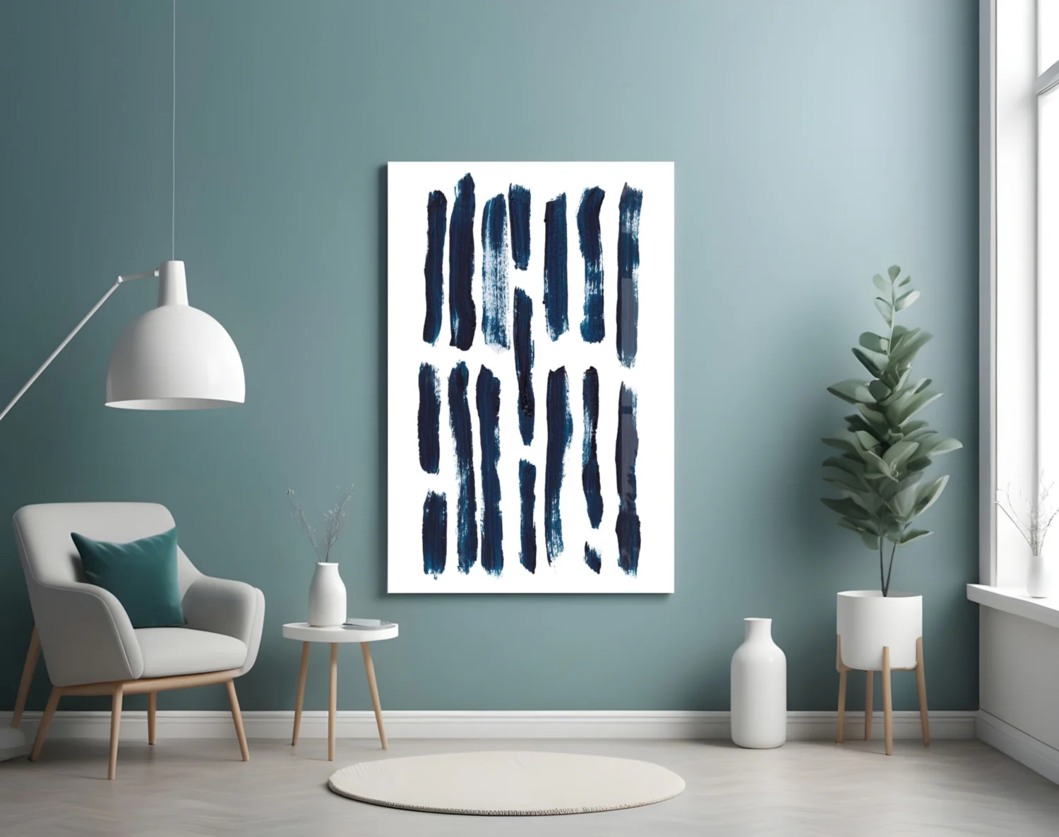 Lines Glass Wall Art - Image 4