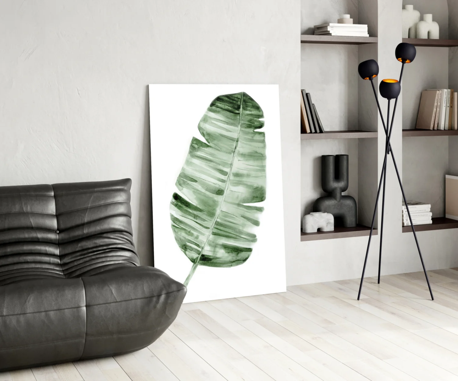 Feather Glass Wall Art - Image 5