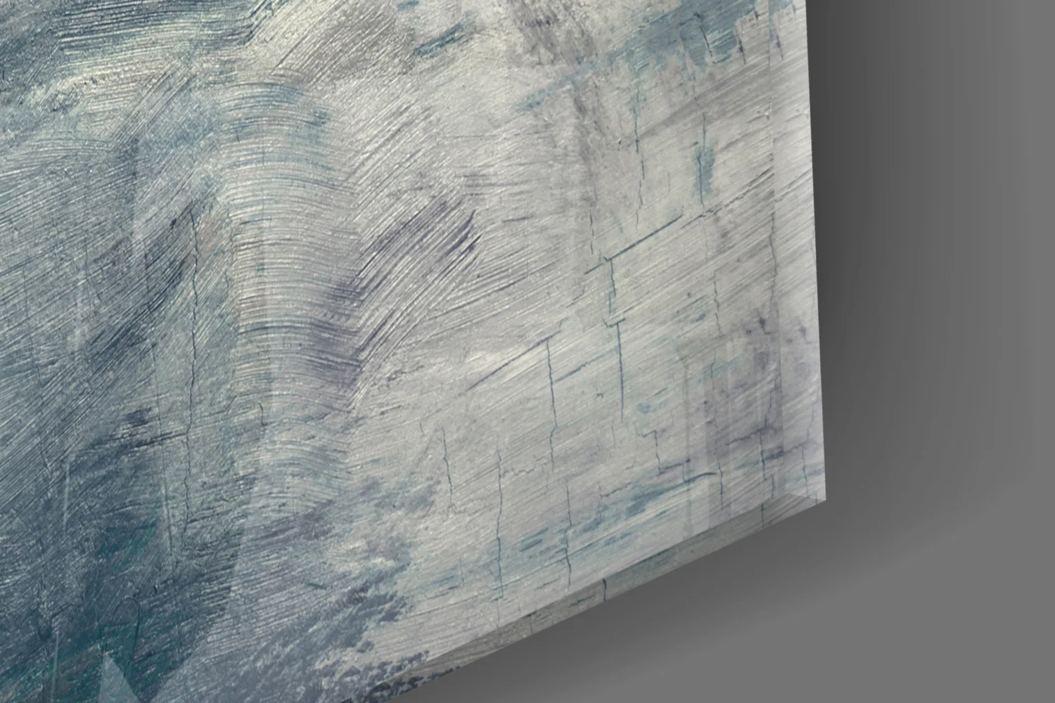 Abstract Colors Glass Wall Art - Image 7