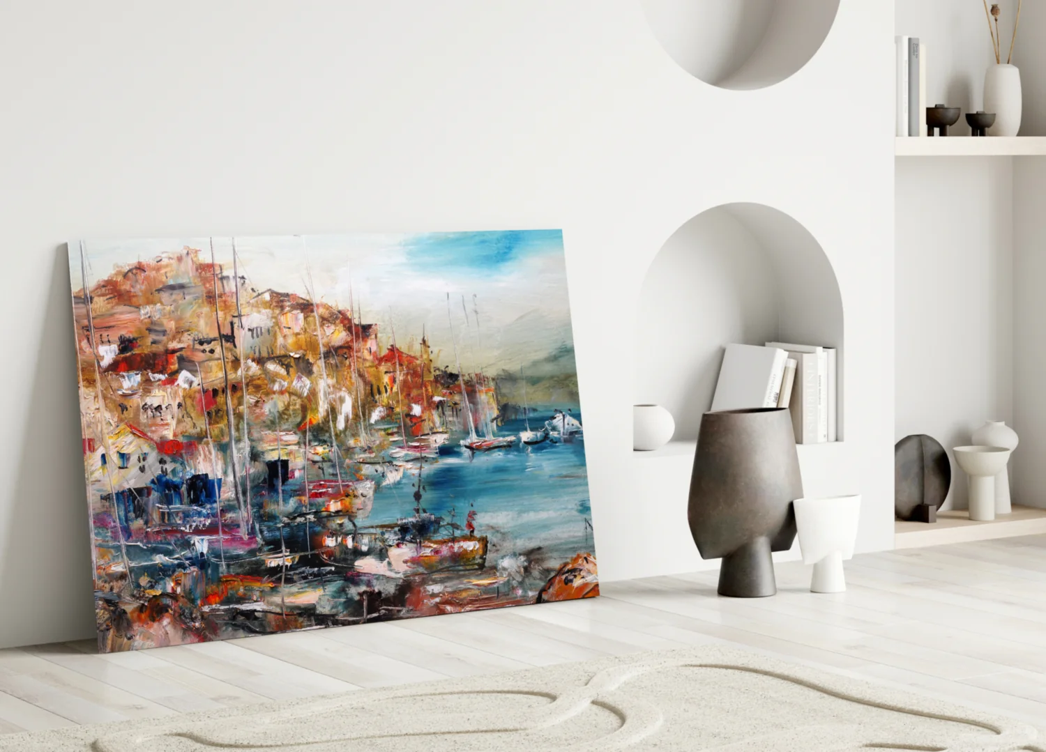Ships Glass Wall Art - Image 3