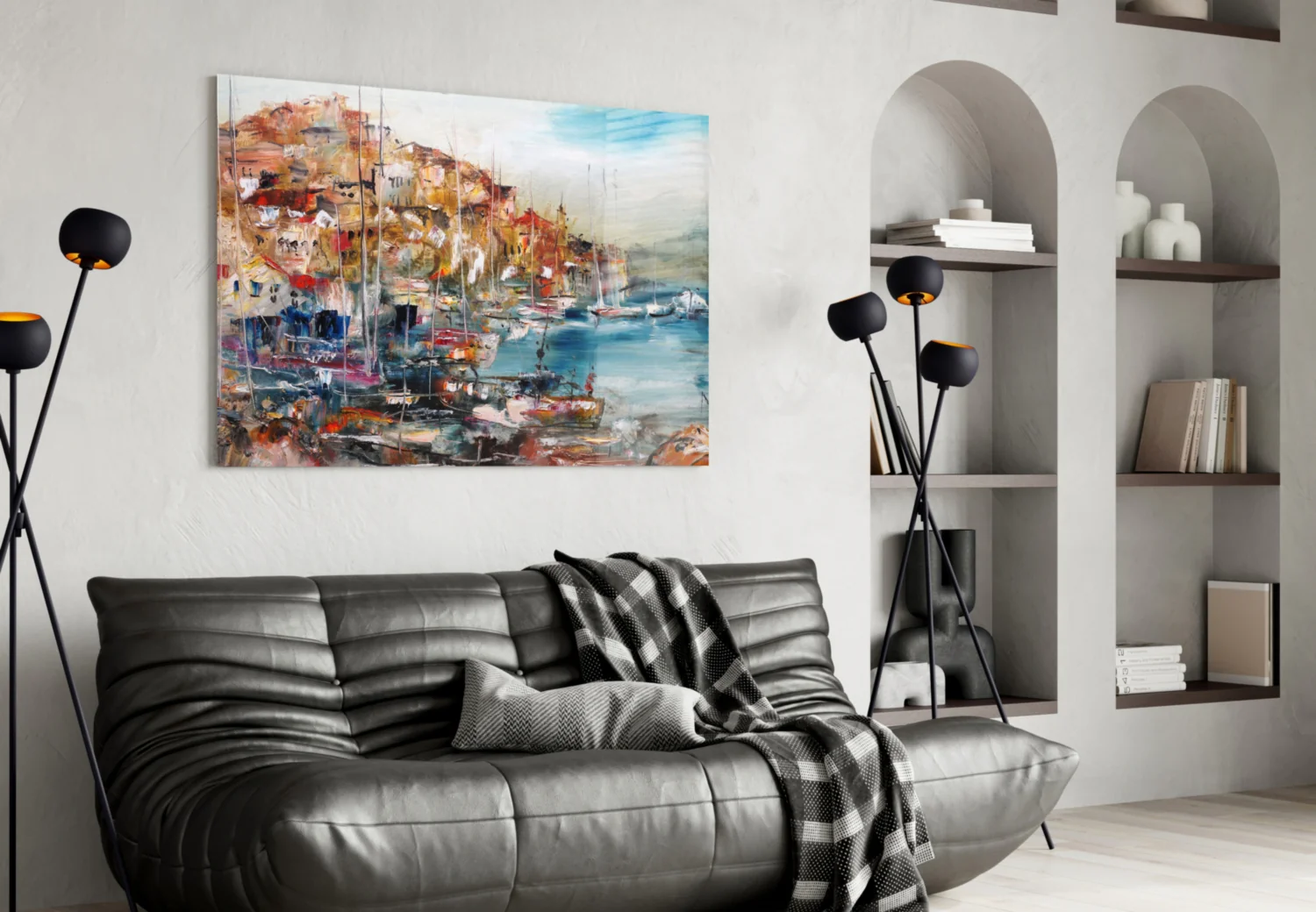Ships Glass Wall Art - Image 4