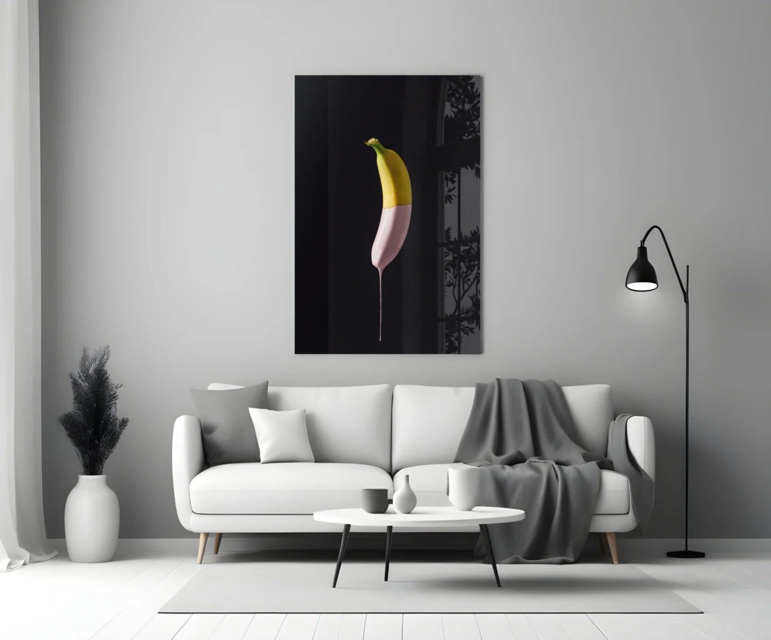 Banana Glass Wall Art - Image 3