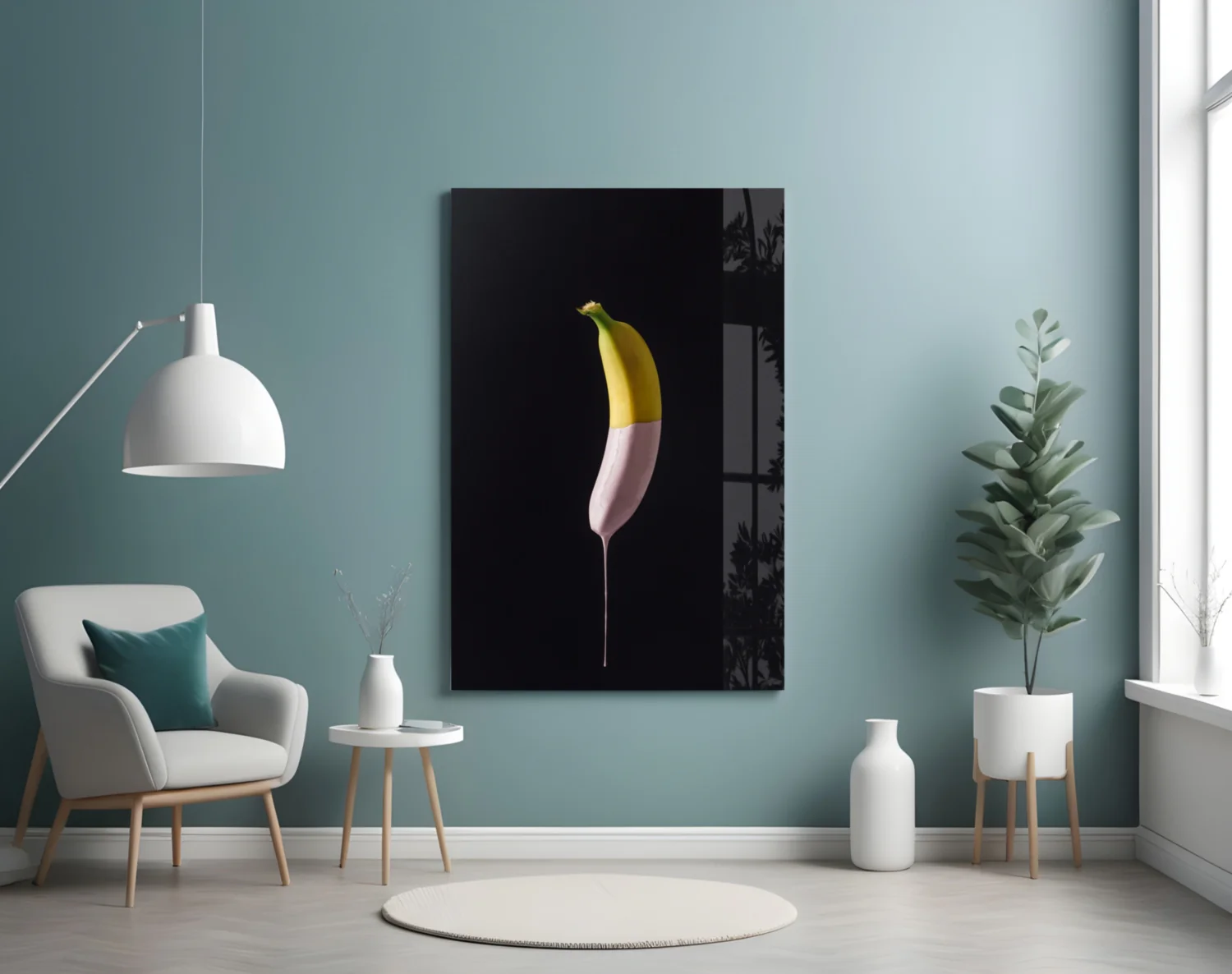 Banana Glass Wall Art - Image 4