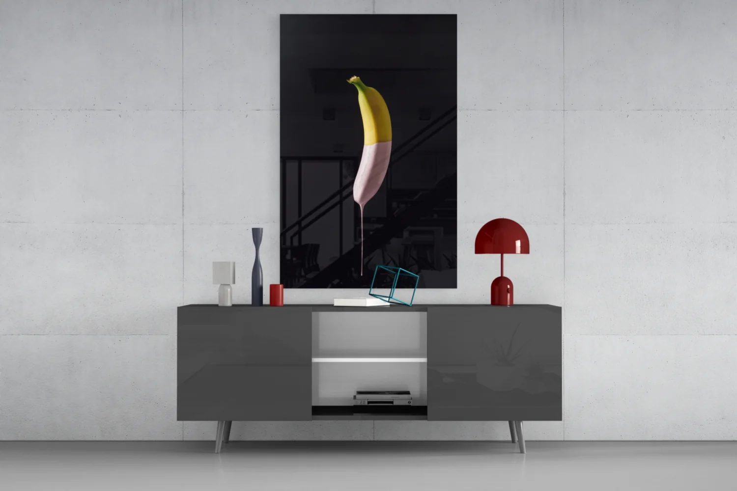 Banana Glass Wall Art - Image 8
