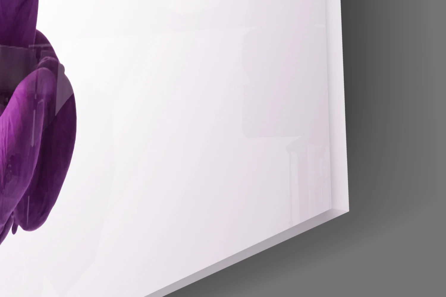 Purple Smoke Glass Wall Art - Image 7