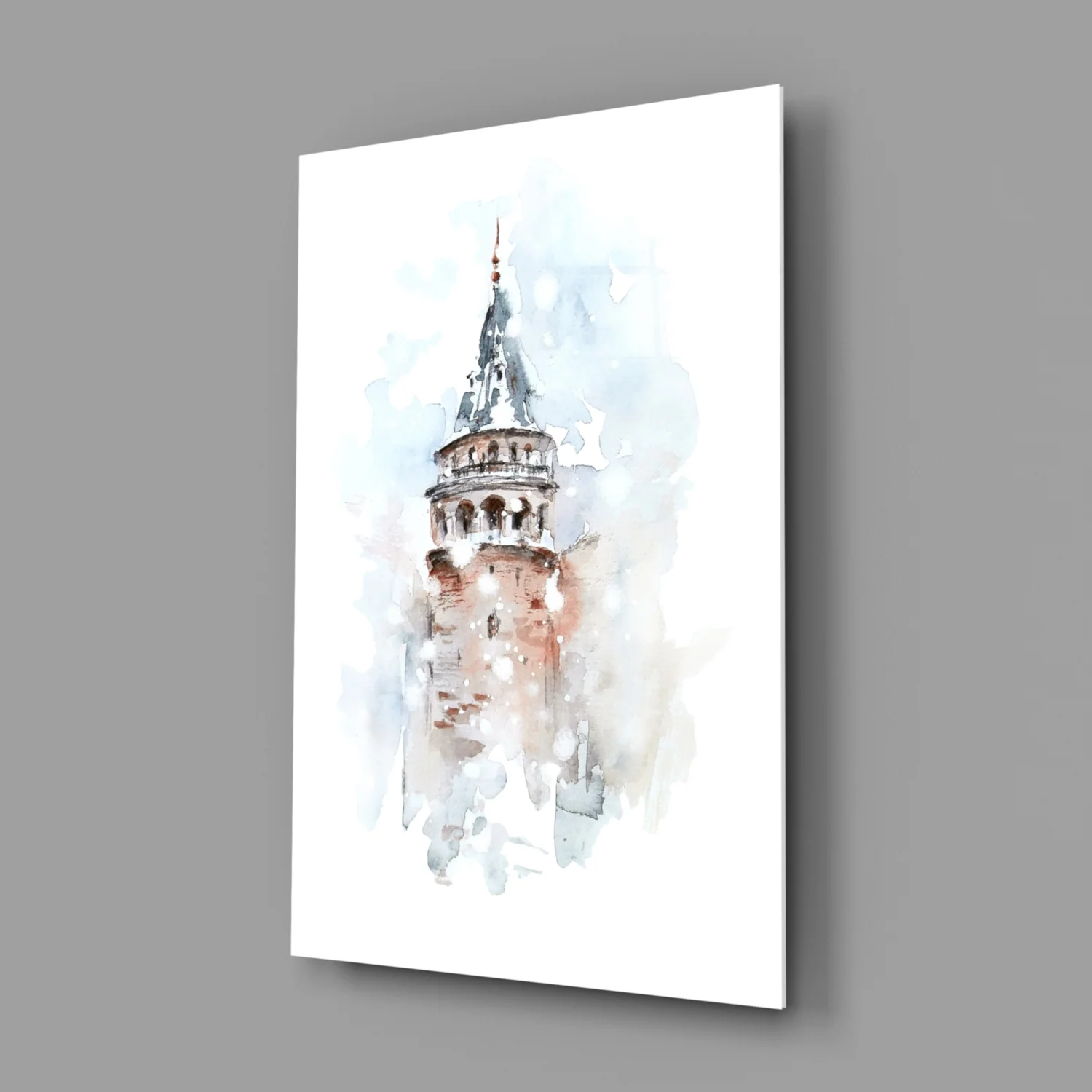 Galata Tower Glass Wall Art - Image 2