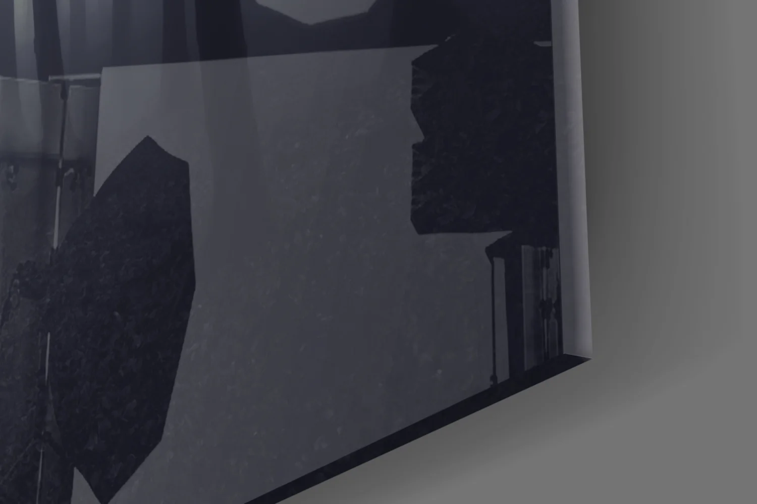 Foggy Forest Glass Wall Art - Image 7