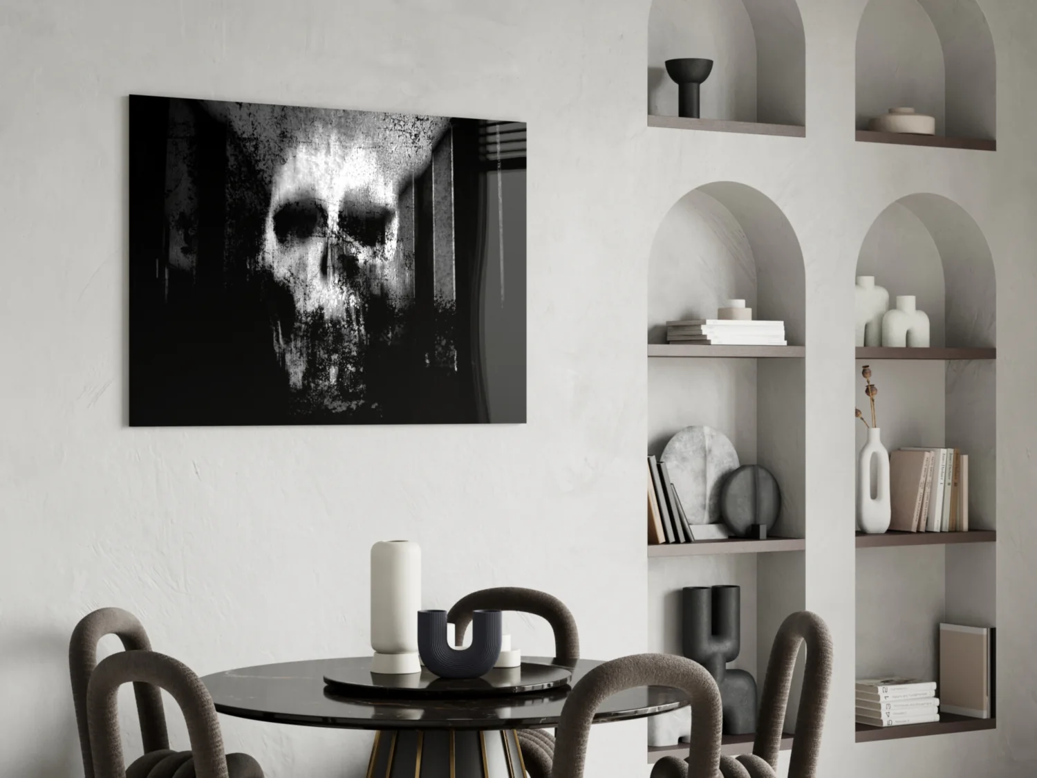Skull Glass Wall Art - Image 5