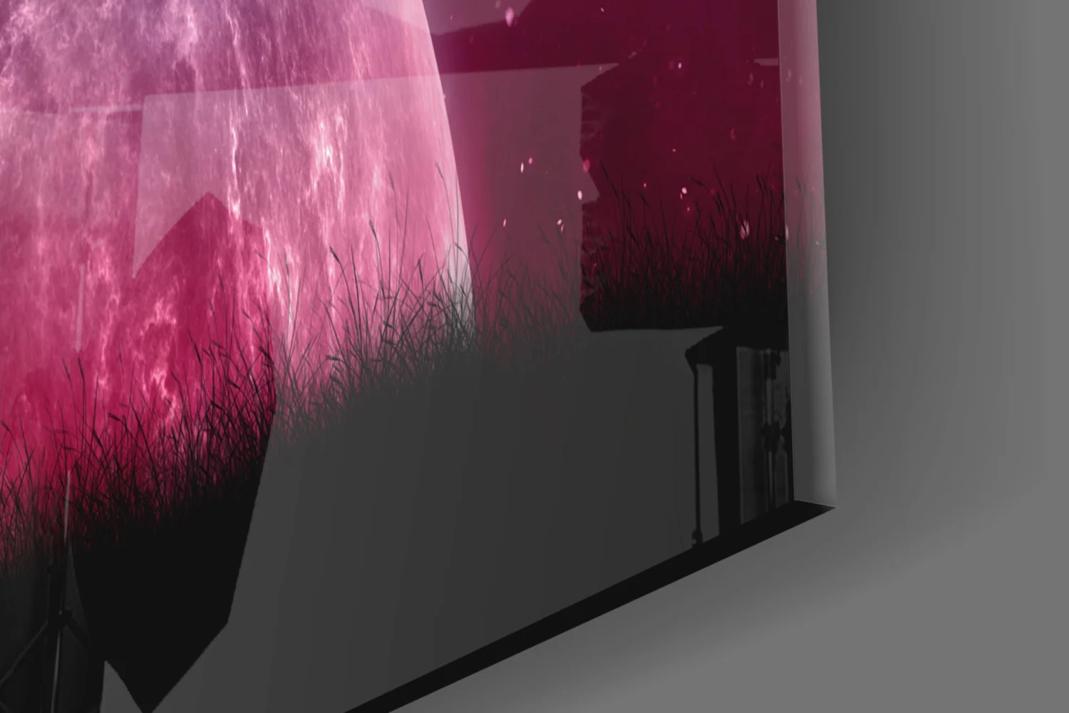 Mystical Night Glass Wall Art - Image 7