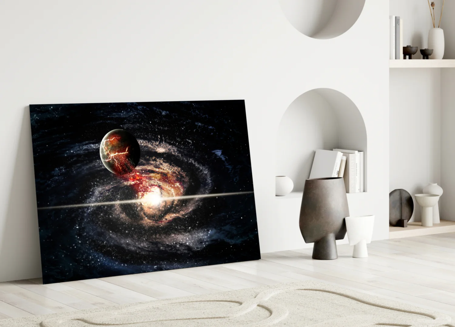 Space Glass Wall Art - Image 3
