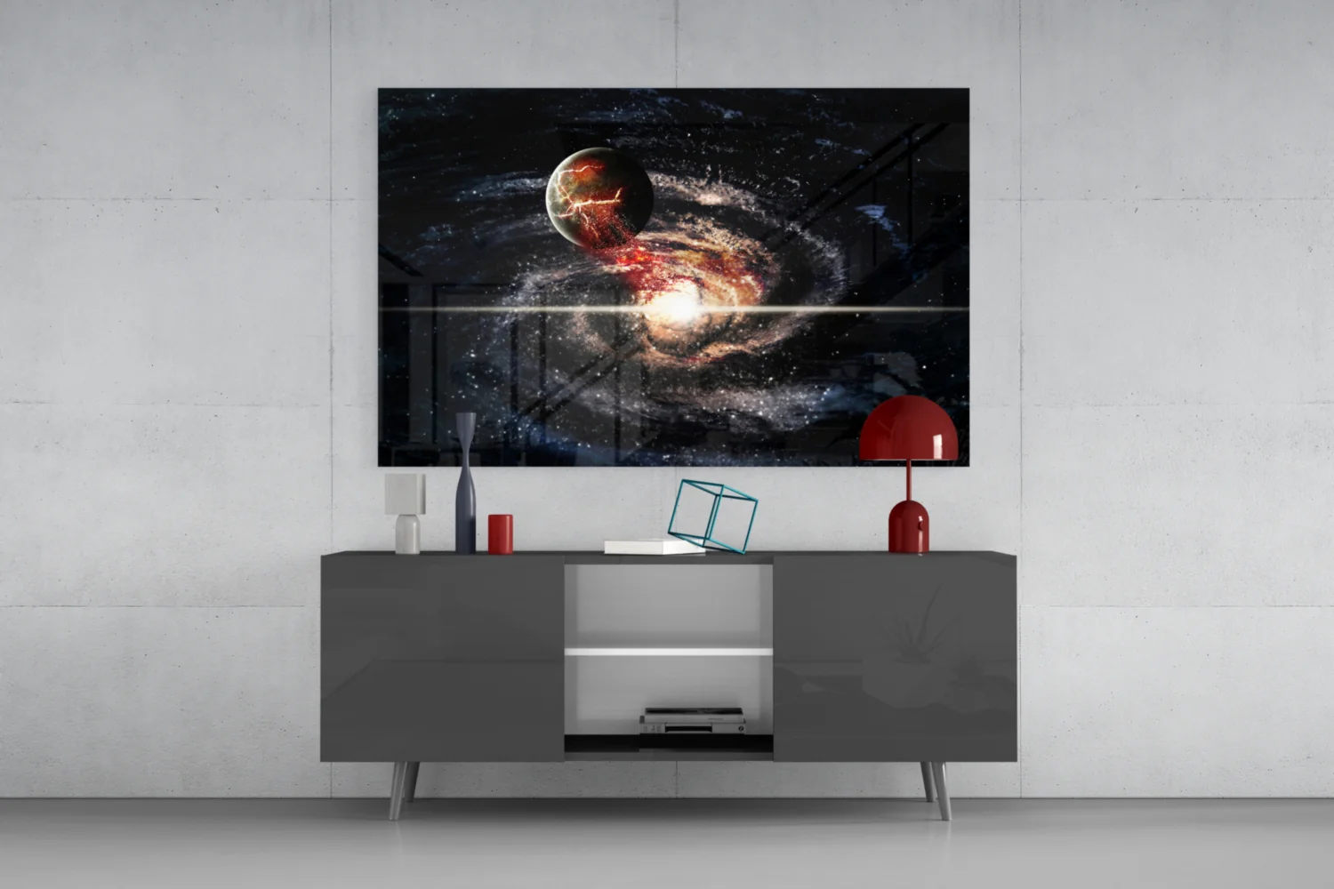 Space Glass Wall Art - Image 8