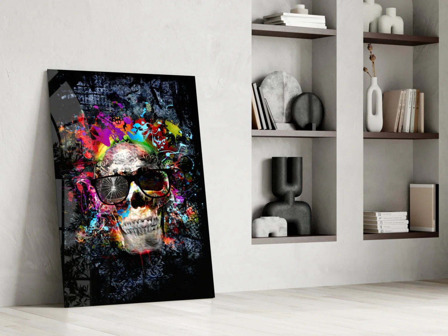 Skull Glass Wall Art - Image 6
