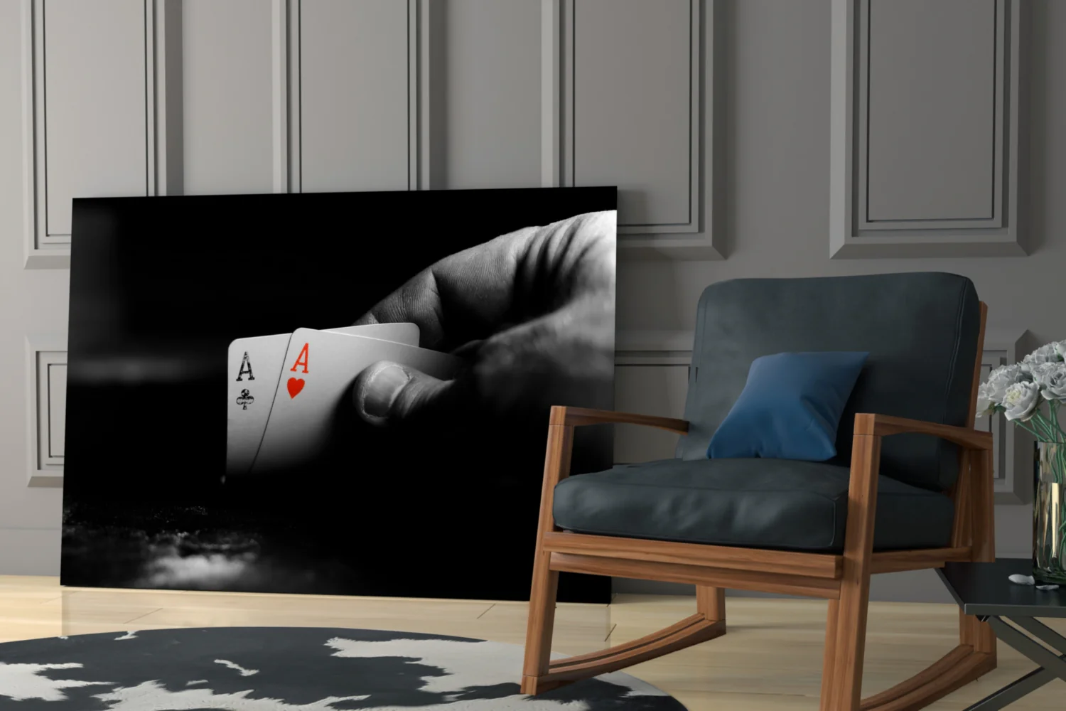 Playing Cards Glass Wall Art - Image 6