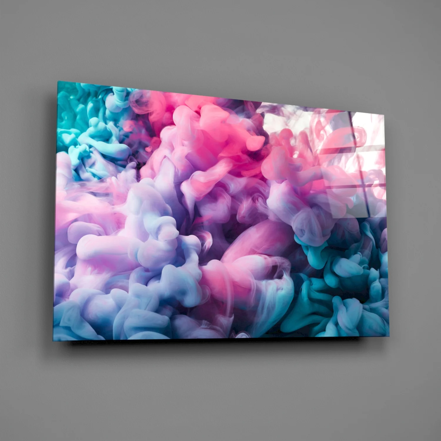 Colored Smoke Glass Wall Art - Image 2