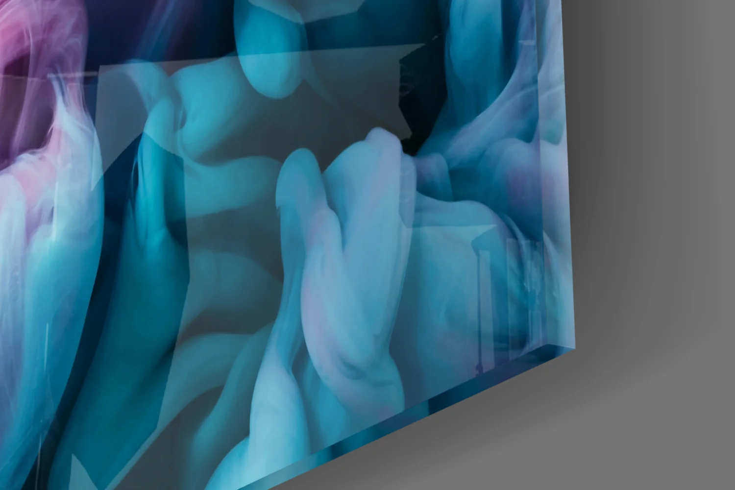 Colored Smoke Glass Wall Art - Image 7