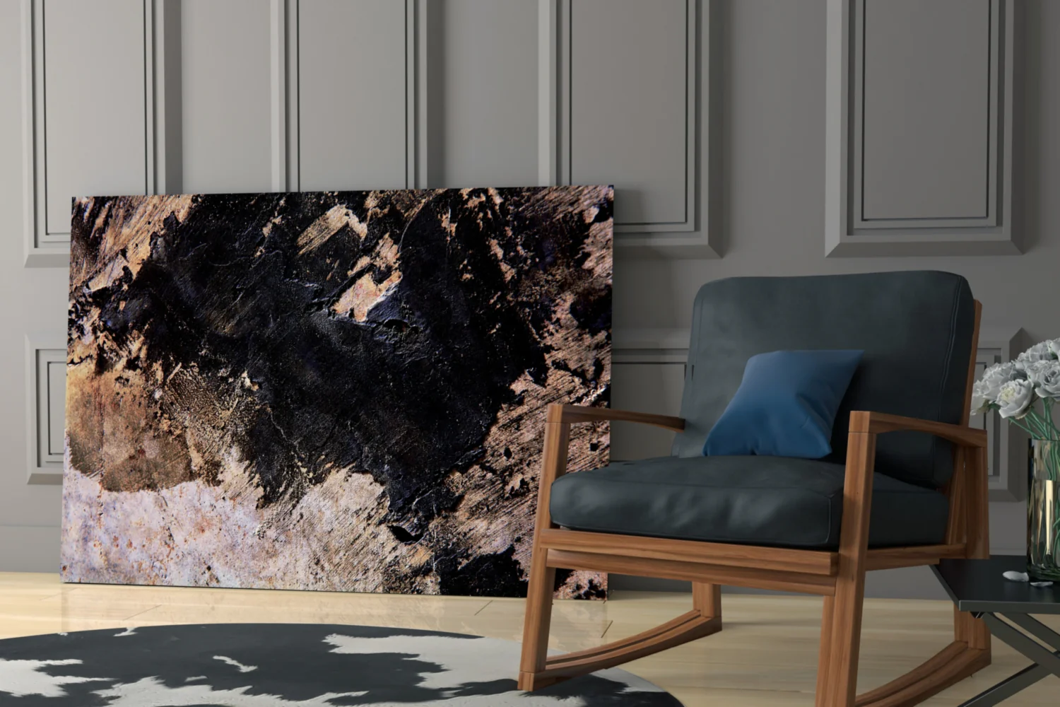Rustic Imagination Glass Wall Art - Image 6