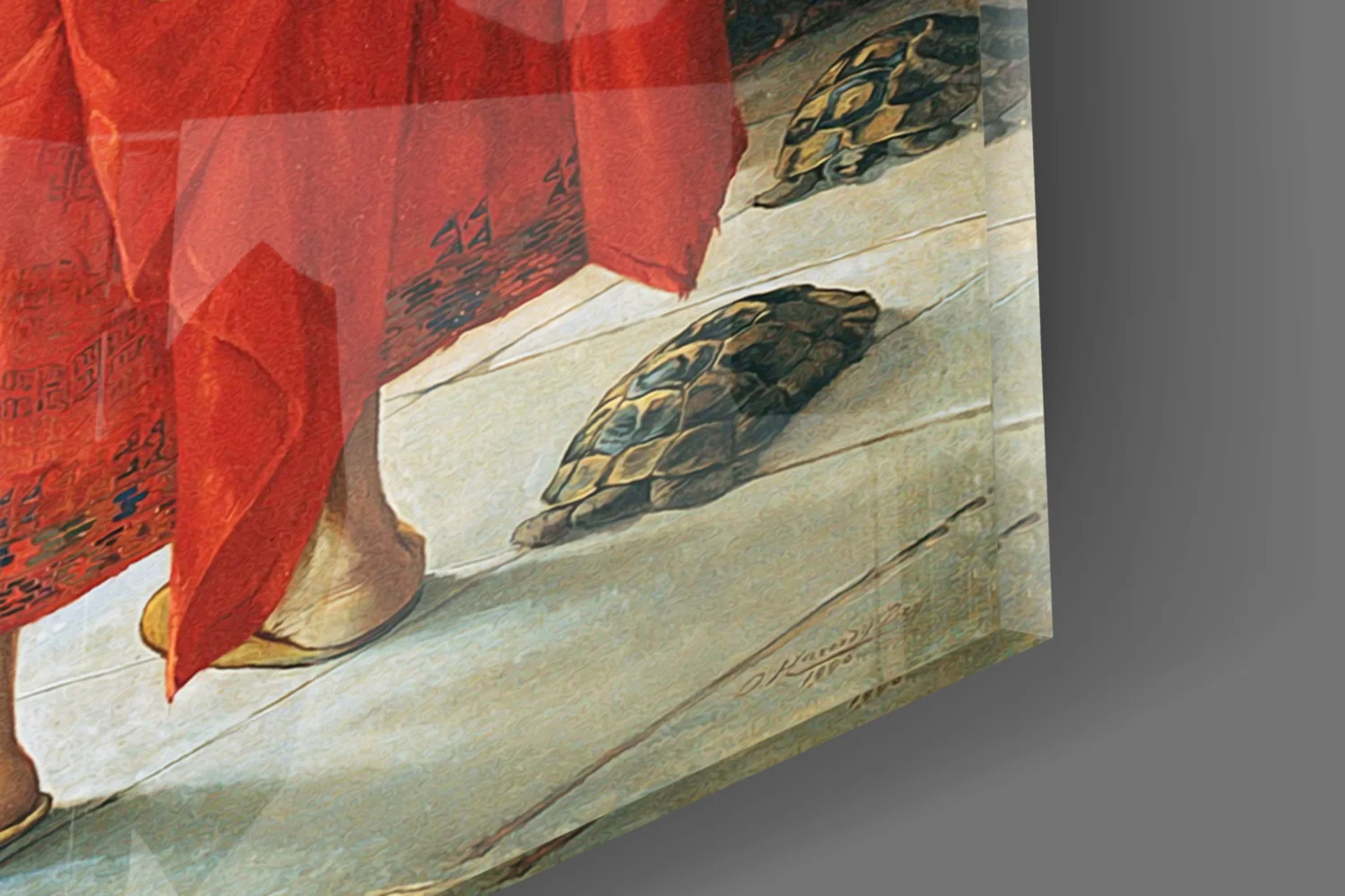Turtle Trainer Glass Wall Art - Image 7