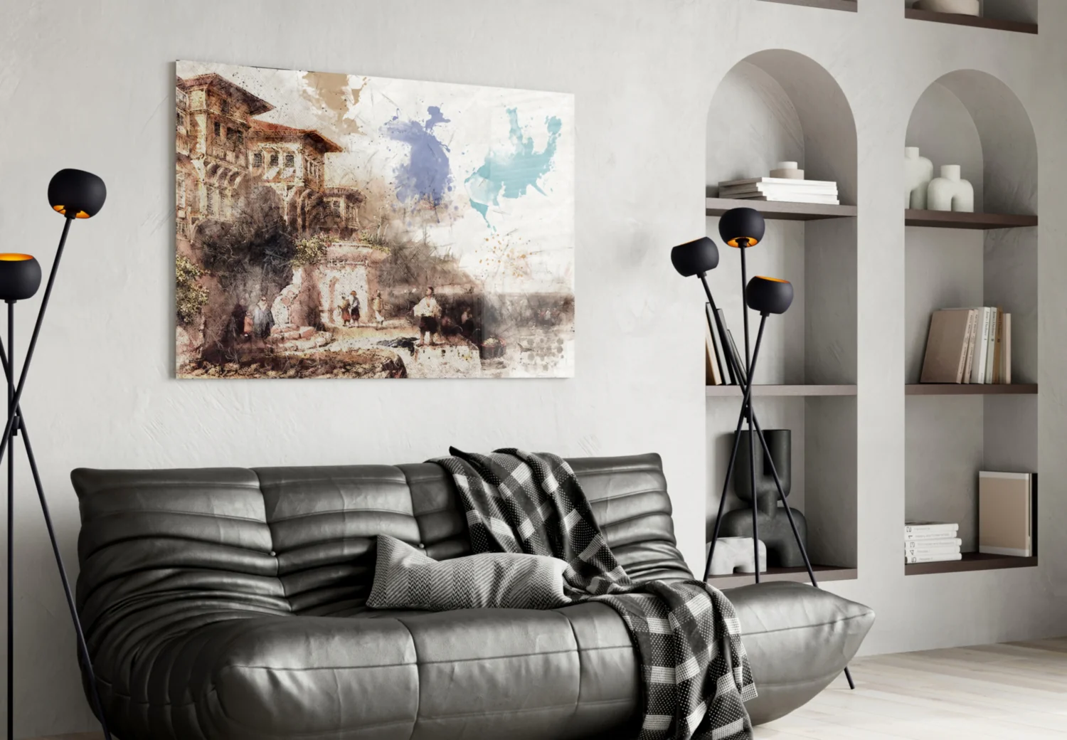 Bay Window Glass Wall Art - Image 4