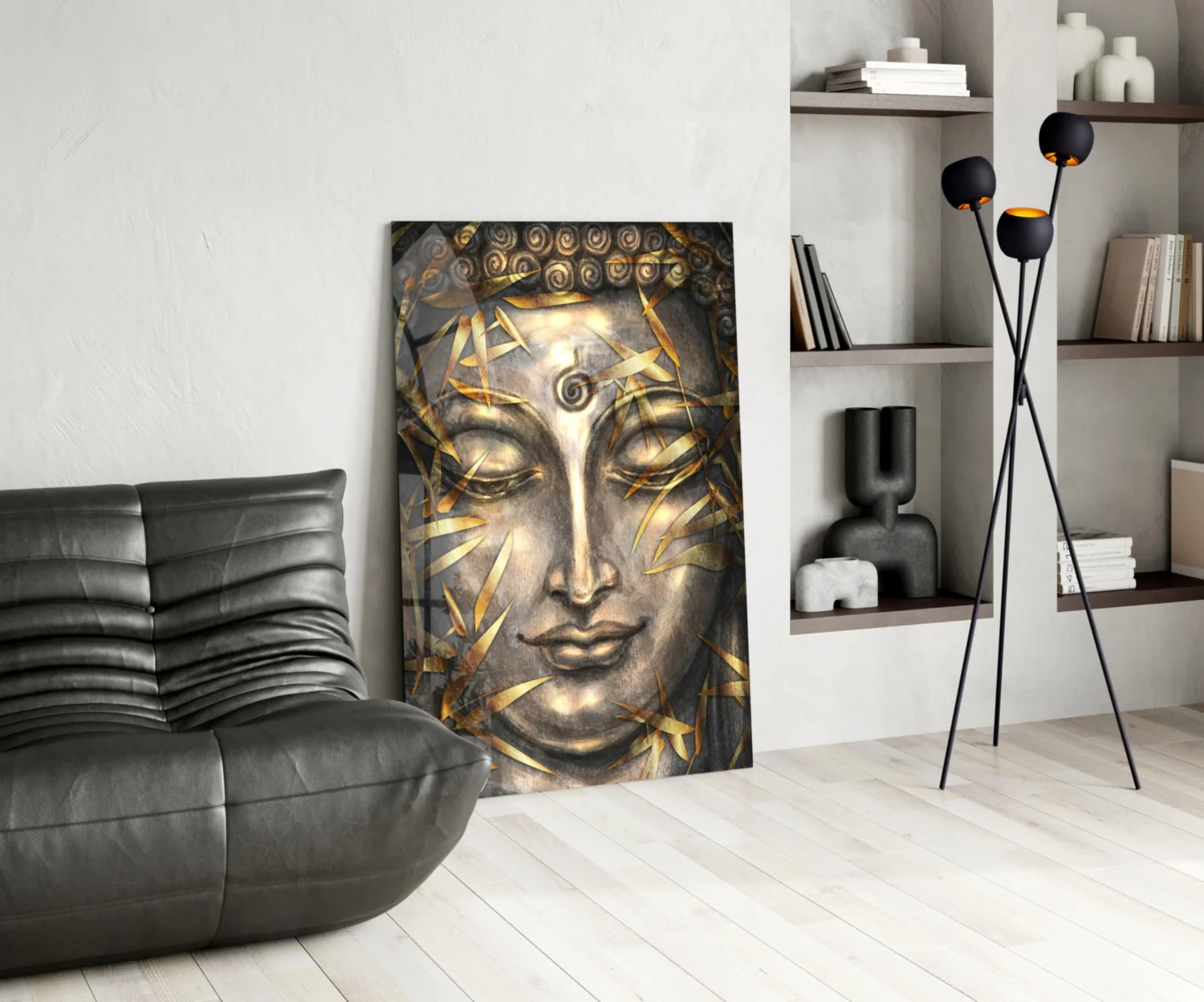 Mystical Sculpture Glass Wall Art - Image 5