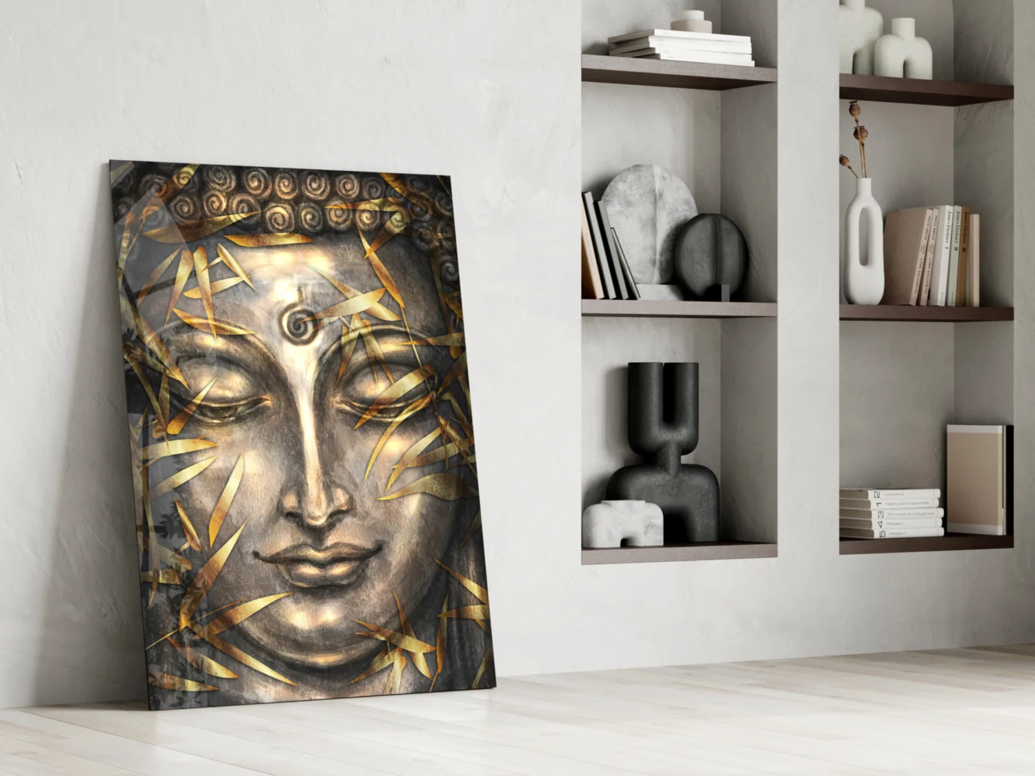 Mystical Sculpture Glass Wall Art - Image 6