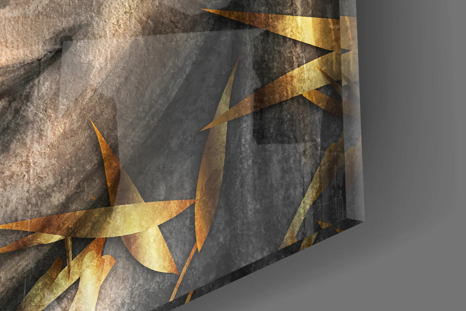 Mystical Sculpture Glass Wall Art - Image 7