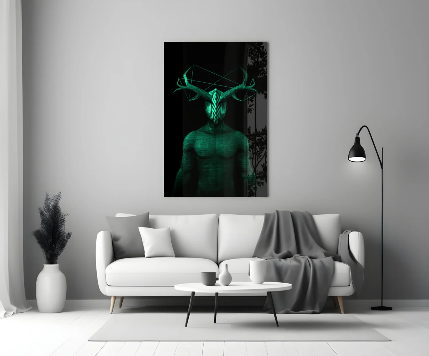 Donnie Green Glass Wall Art - Image 3