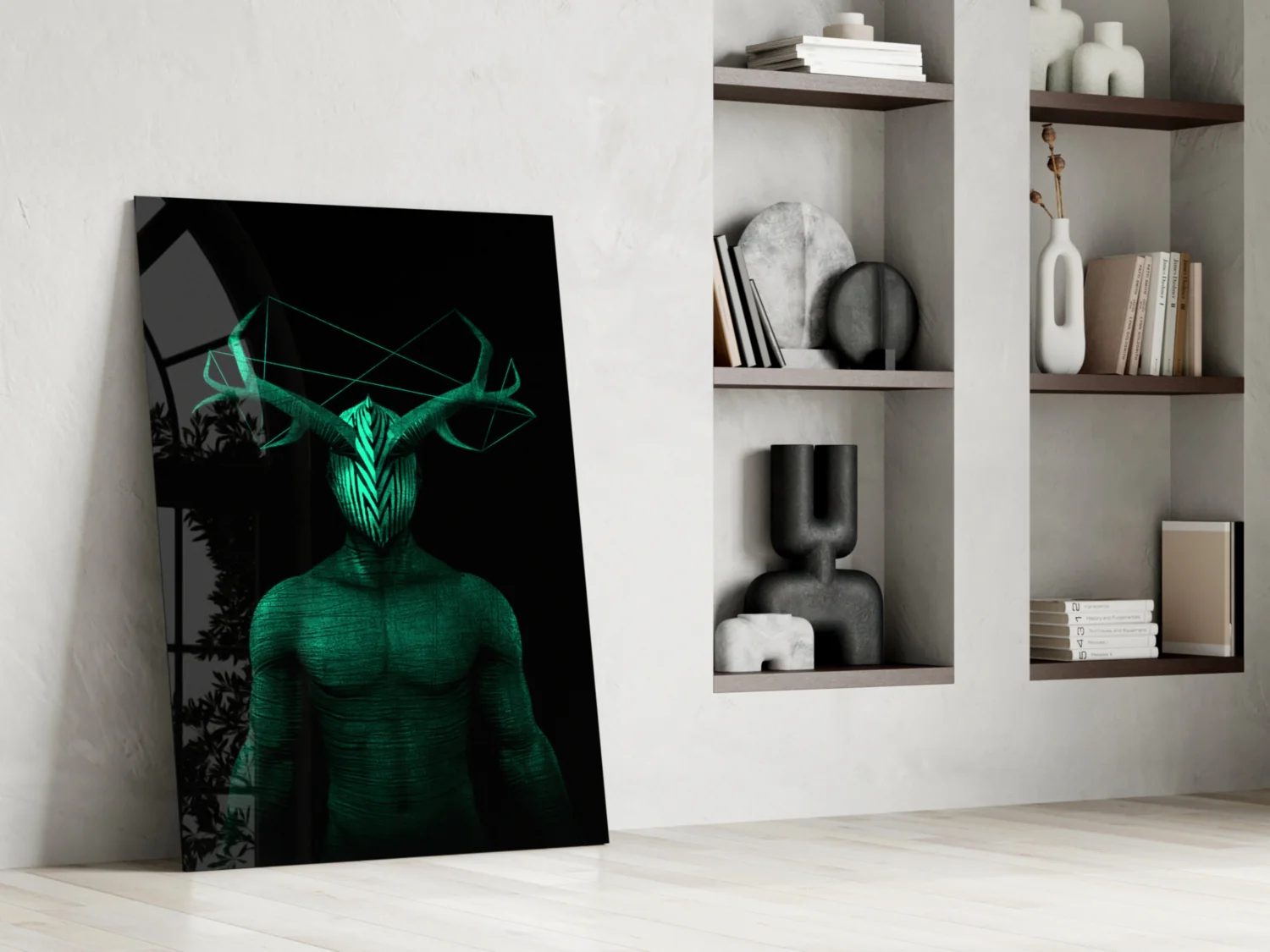 Donnie Green Glass Wall Art - Image 6