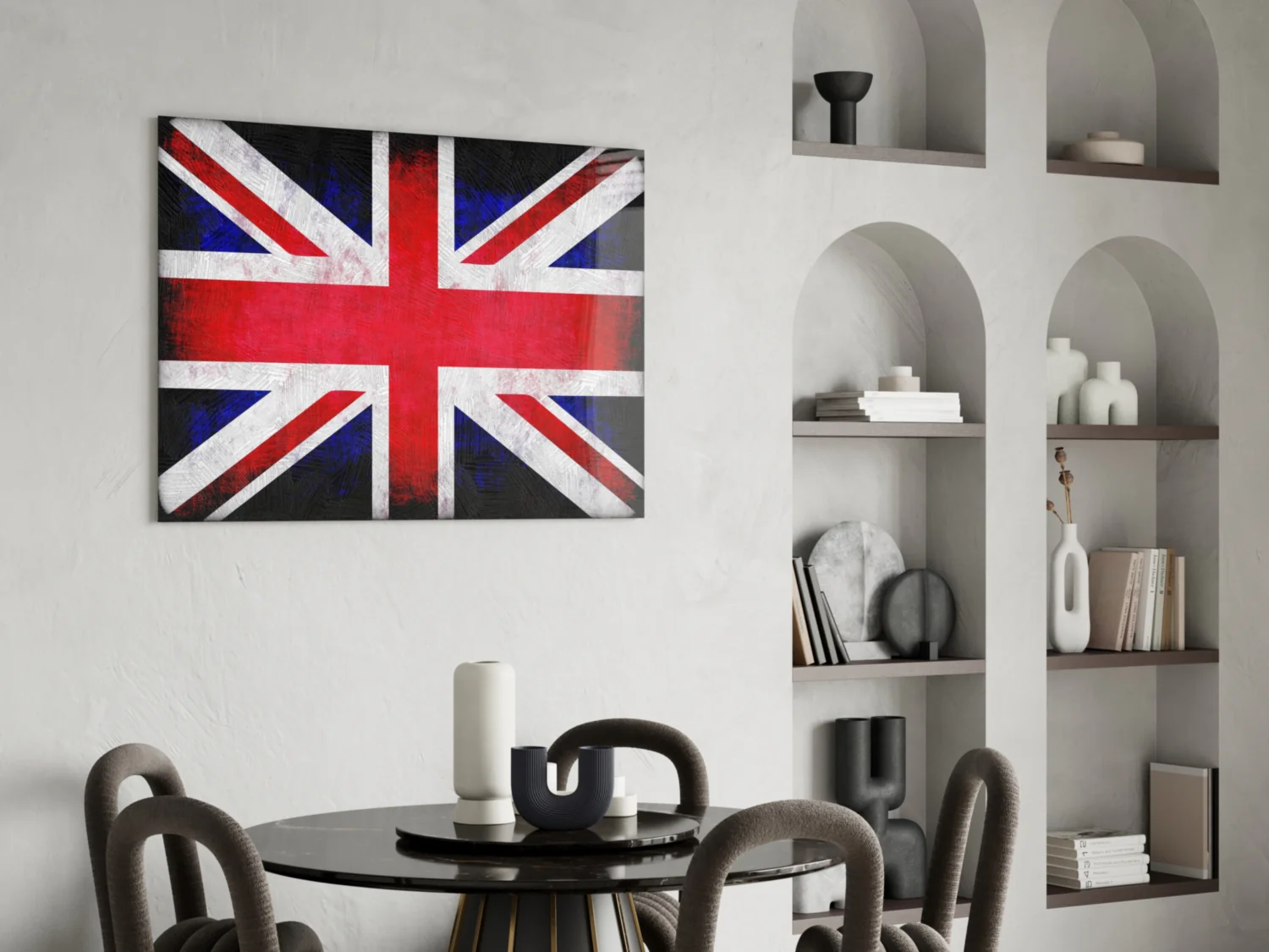 British Flag Glass Wall Art - Image 5
