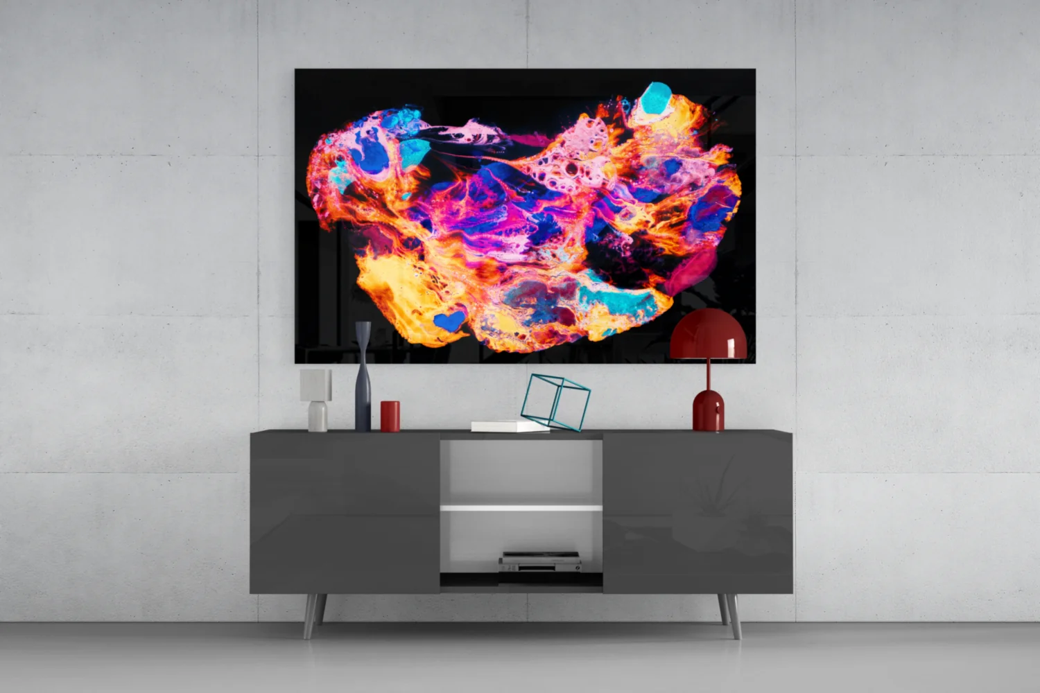 Harmony of Colors Glass Wall Art - Image 8