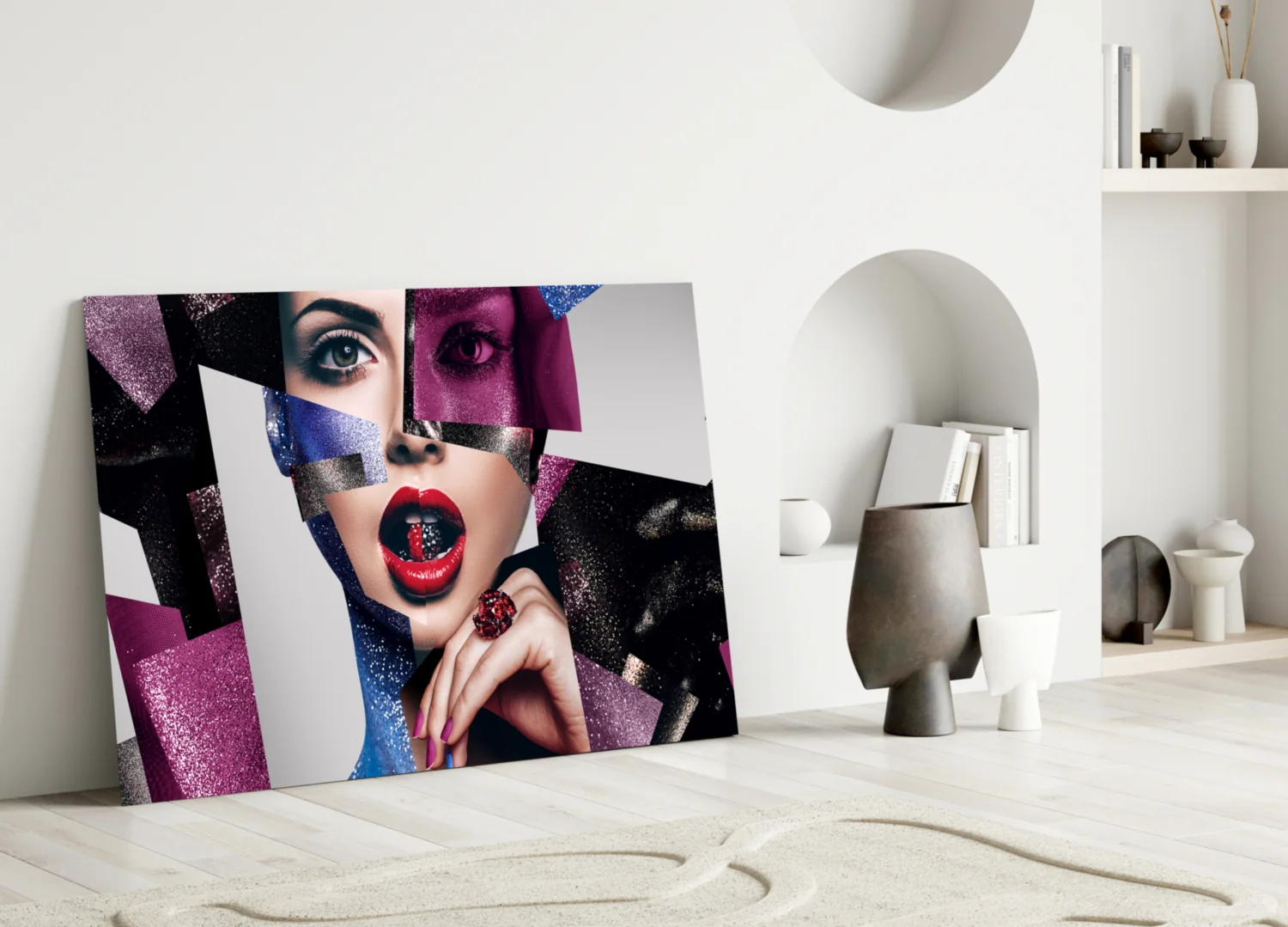 Women's Glass Wall Art - Image 3