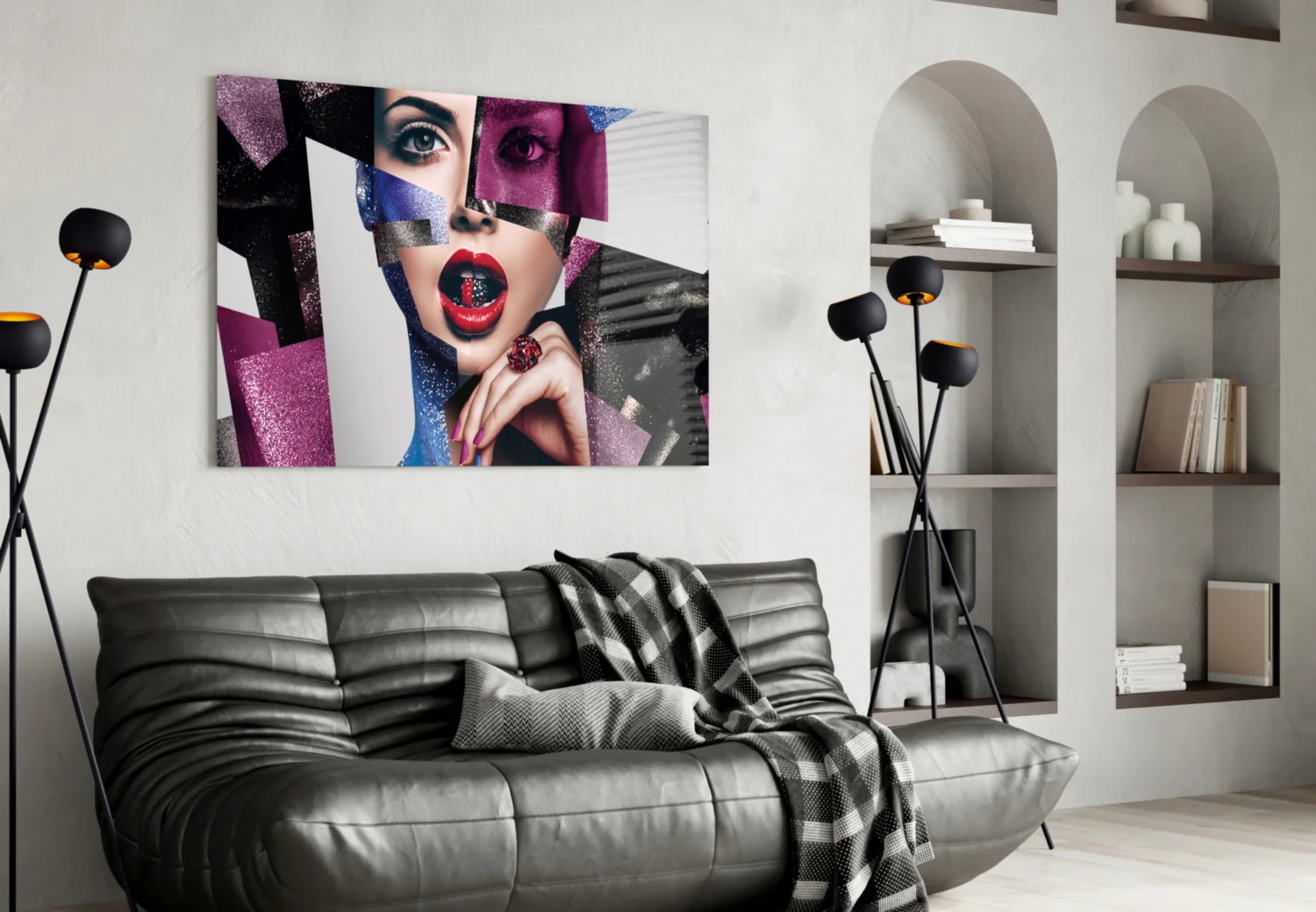 Women's Glass Wall Art - Image 4