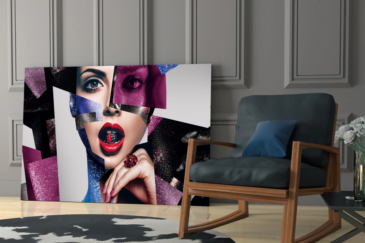 Women's Glass Wall Art - Image 6