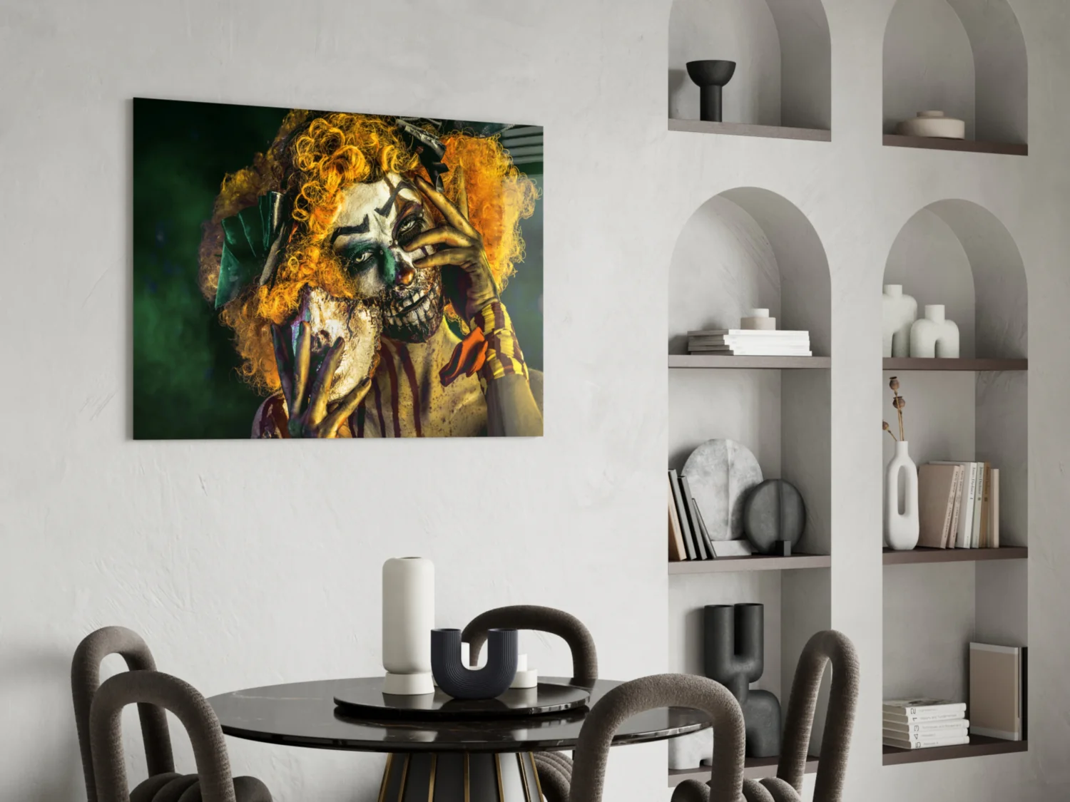 Clown Glass Wall Art - Image 5