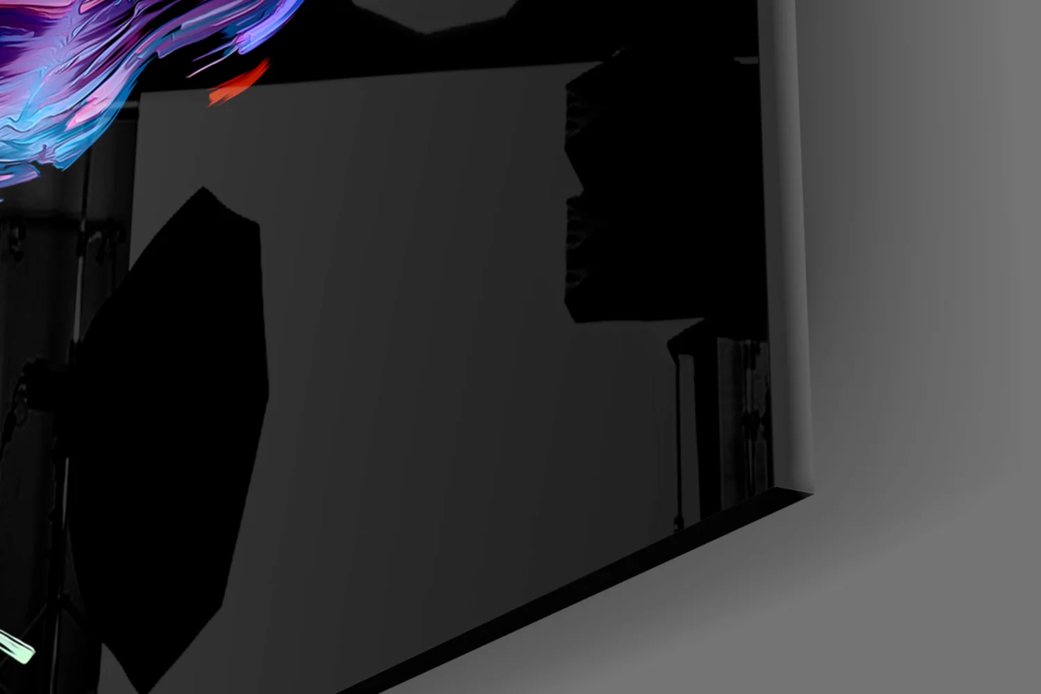 Effect Woman Glass Wall Art - Image 7