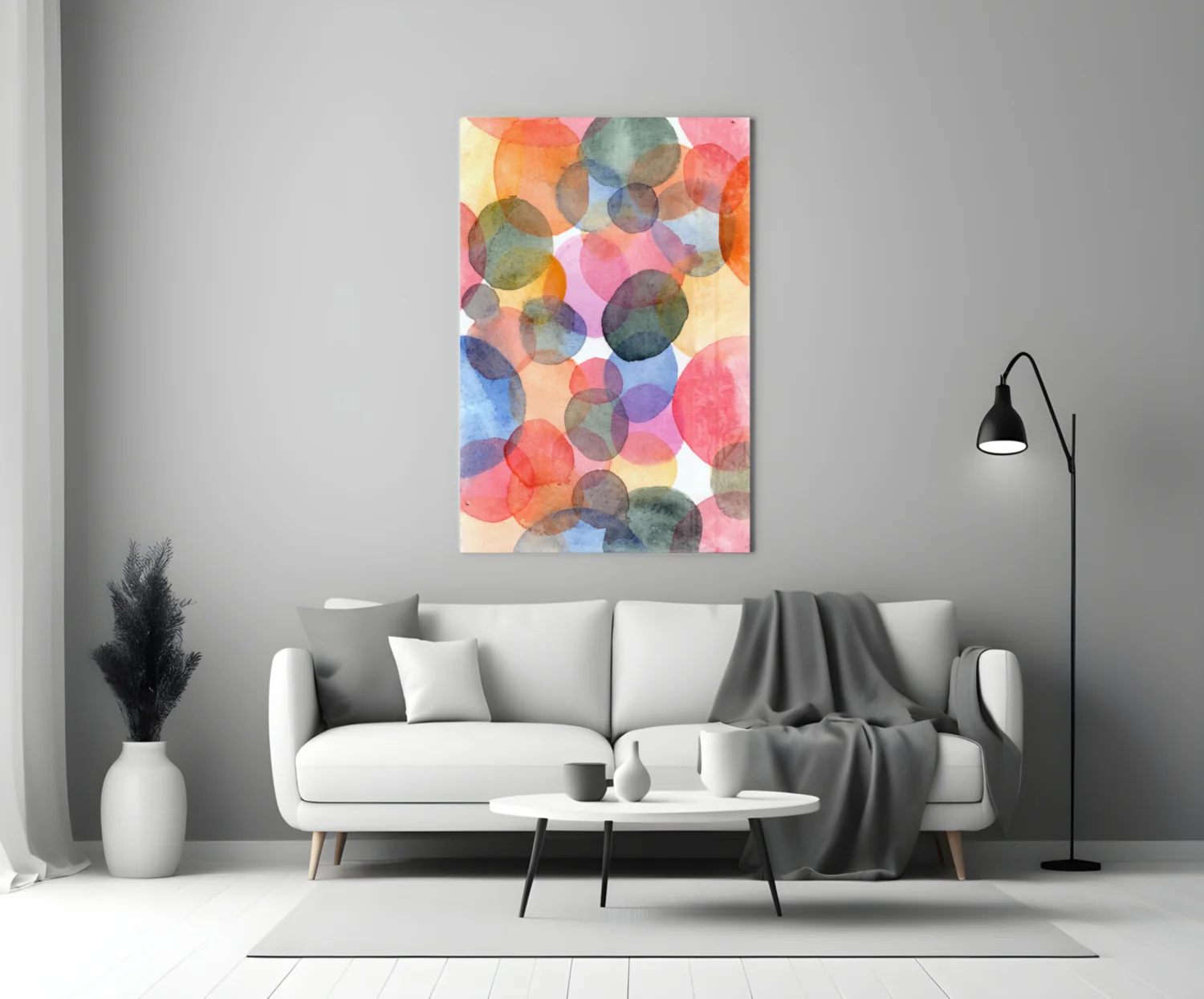 Watercolor Glass Wall Art - Image 3
