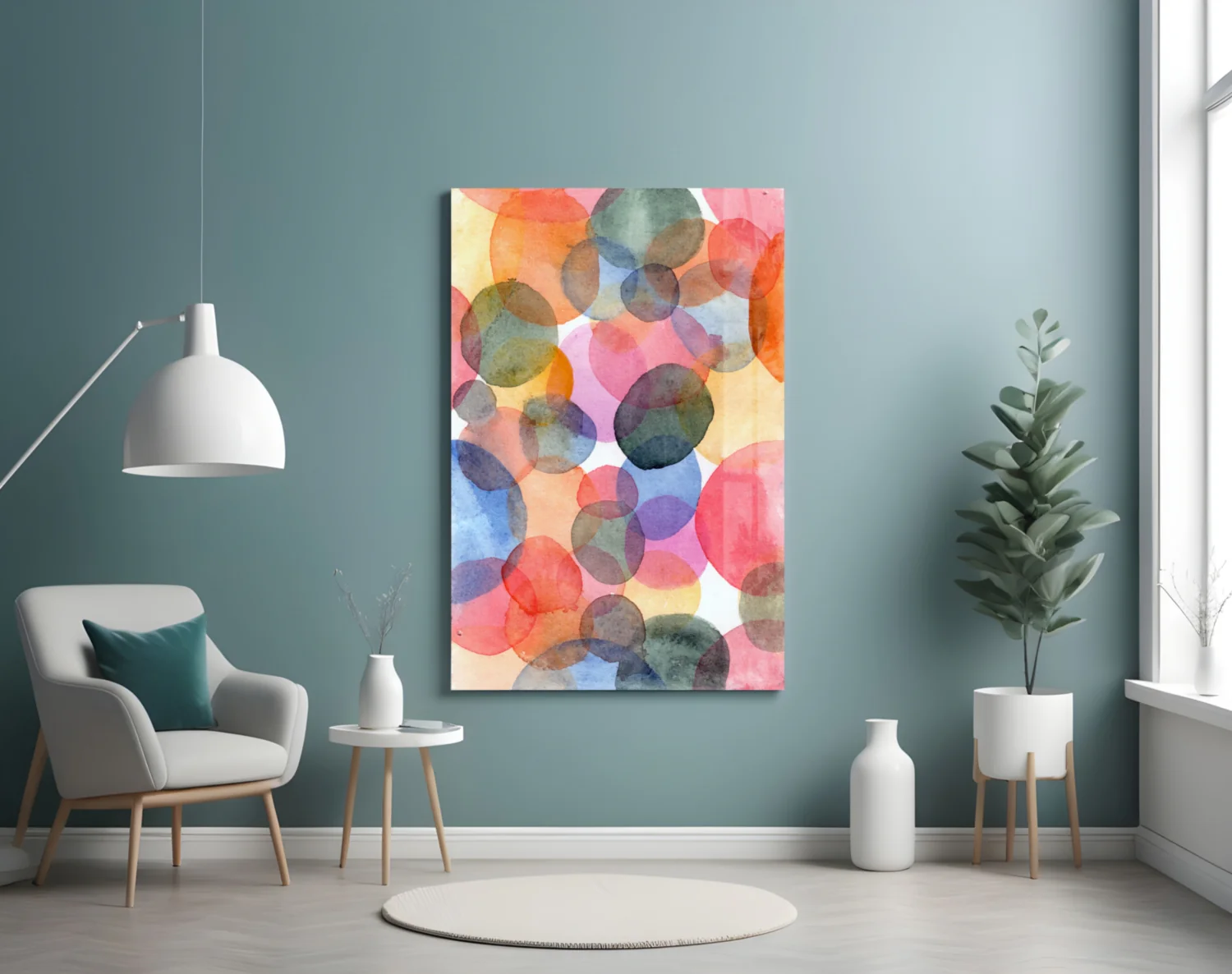 Watercolor Glass Wall Art - Image 4